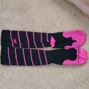 Pro Compression Black and Pink swirl S/M